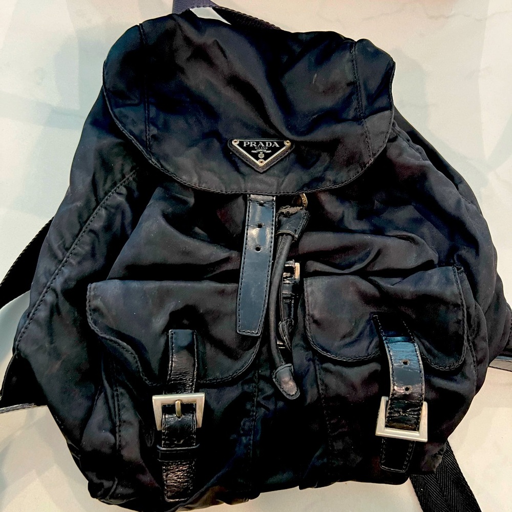 Prada Vintage Tessuto Backpack